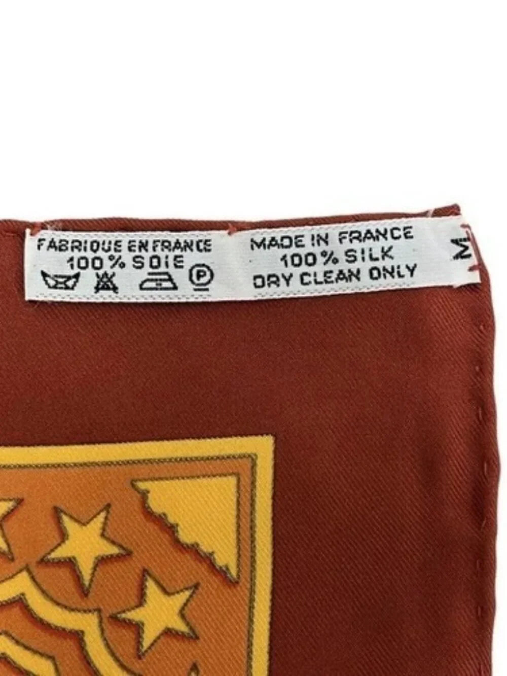 HERMES Carre 90 - Red Orange Multi Scarf - Picture 3 of 6
